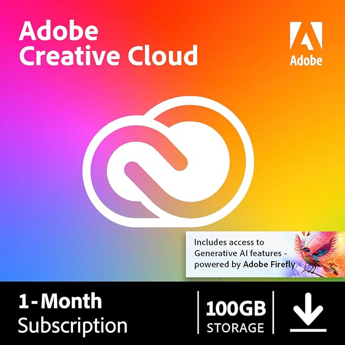 adobe creative cloud 1 month